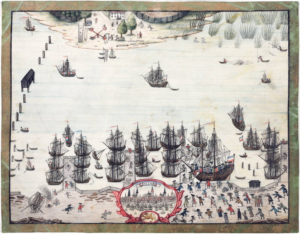 Rostock, um 1763